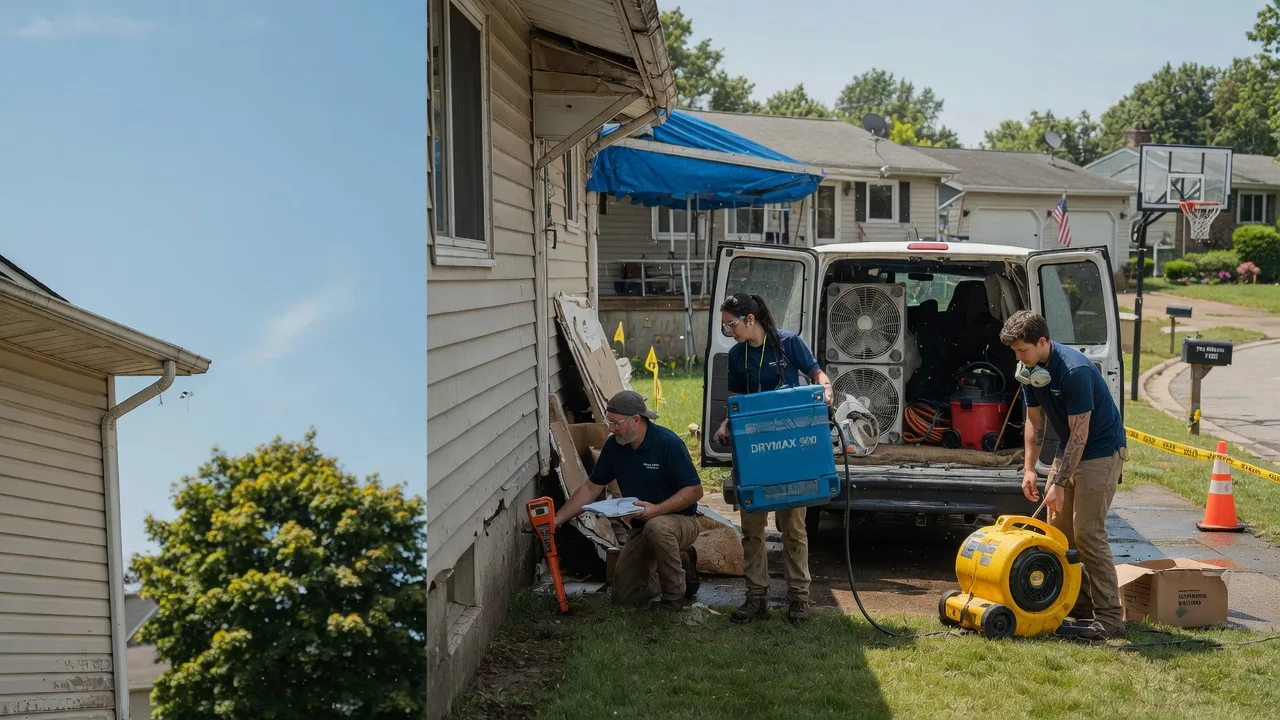 Ceiling Leak Cleanup in Lincoln City, IN near me