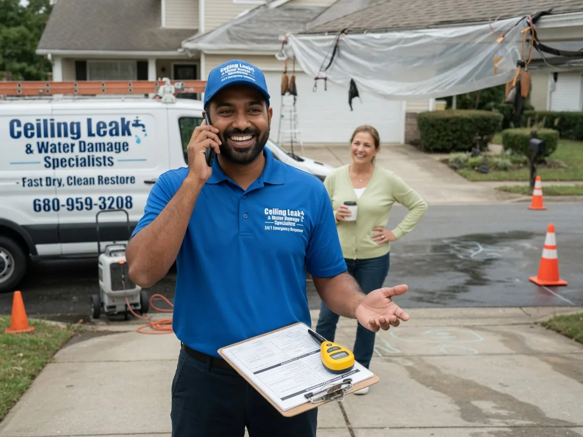 Ceiling Leak Cleanup Lincoln City, IN FAQs